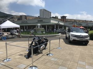 展示車両　CITROEN＆HARLEY-DAVIDSON